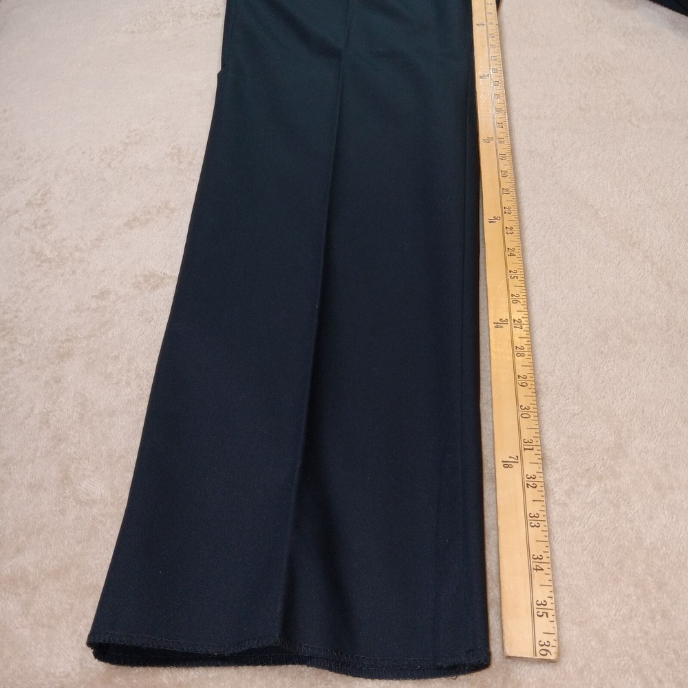 Ascott Browne NWT Men's Pleated Trousers Pants Size 50Reg x Unhemmed Black - Picture 7 of 13
